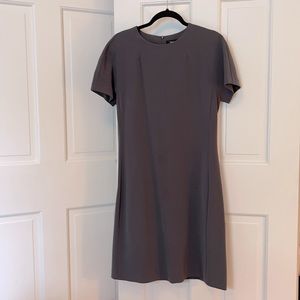 Theory dark grey shift dress size L